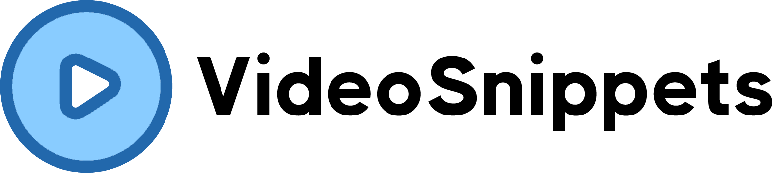 Video Snippets Logo